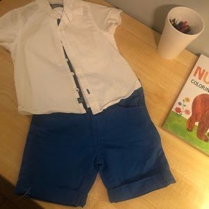 Toddler shirt and short